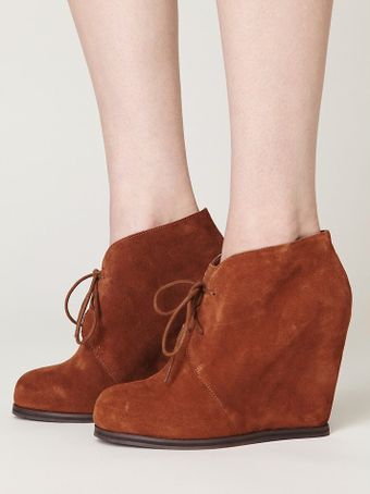 Free People Lantana Wedge Ankle Boot - Lyst