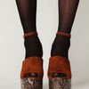 Free People Studio Ltd Platform in Brown (tan suede / beige snake bottom) - Lyst