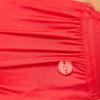 French Connection Plain Twist Padded Bandeau Bikini Top in Red (persistantpink) - Lyst