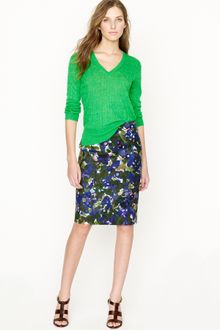 J.Crew No. 2 Pencil Skirt in Gardenshade Floral - Lyst
