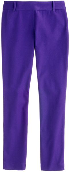 J.Crew Minnie Pant in Stretch Twill - Lyst