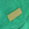 River Island Suede Envelope Clutch Bag in Green - Lyst
