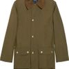 A.p.c. CorduroyCollar Cotton Jacket in Green (olive) - Lyst