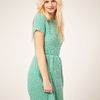 Asos Collection Asos Dress with Textured Knit in Green (mint) - Lyst