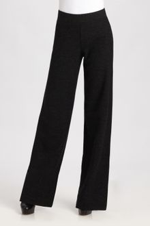 Eileen Fisher Wide-leg Wool Pants - Lyst