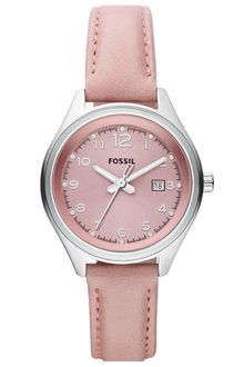 Fossil Flight Leather Strap Watch - Lyst