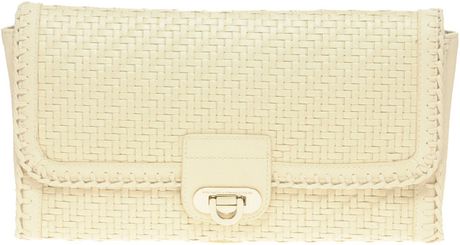 French Connection Betty Clutch Bag in Beige (brown) - Lyst