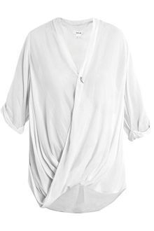 Helmut Lang Lush V-neck Top - Lyst