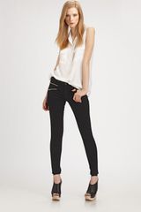 J Brand Zoey Mid-rise Skinny Jeans