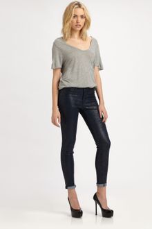 J Brand Boa Print Skinny Jeans - Lyst
