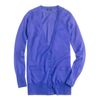 J.crew Classic Merino Cardigan in Blue (byzantine blue) - Lyst