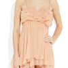 Jenny Packham Tiered Silkchiffon Chemise in Pink (rose) - Lyst