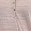 Jet By John Eshaya Rib Henley Top  in Beige - Lyst