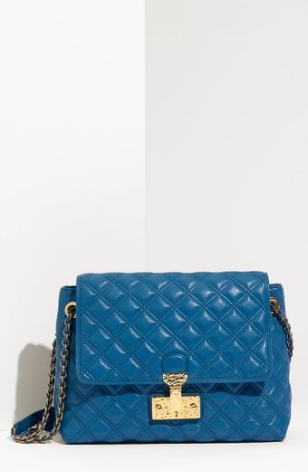  Baroque - Extra Large Lambskin Leather Shoulder Bag 