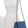 Marc Jacobs Baroque  Extra Large Lambskin Leather Shoulder Bag in Blue (marine) - Lyst