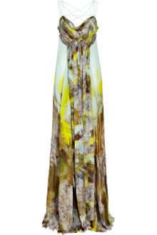 Matthew Williamson Printed Silk-chiffon Gown - Lyst