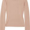 Miu Miu Cashmere and Silkblend Sweater in Pink (blush) - Lyst