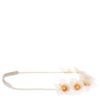 Asos Orchid Flower Headband in Beige (cream) - Lyst