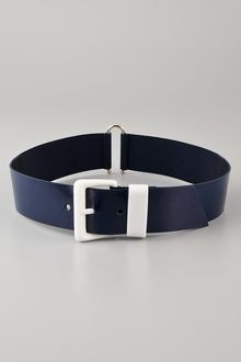 Viktor & Rolf Patent Faux Leather Belt - Lyst