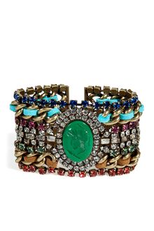 Dannijo Oxidized Brass Plated Wynn Cuff - Lyst