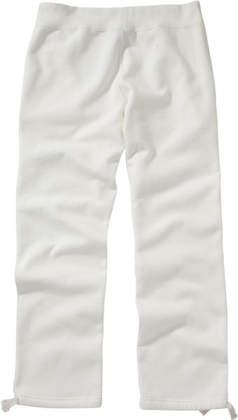 white polo sweat pants