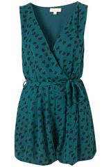 Topshop Camilla Playsuit By Goldie