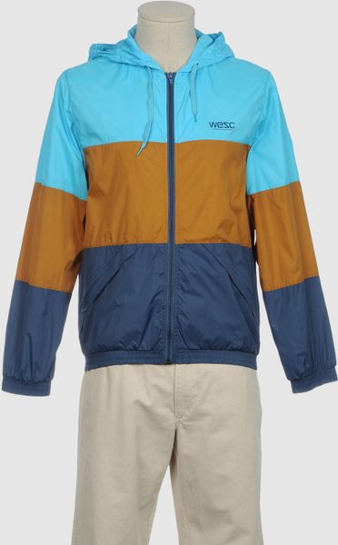Wesc Raincoat in Blue for Men (black) - Lyst