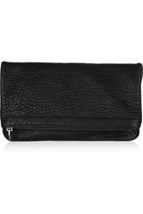 Alexander Wang Dumbo Fold-over Leather Clutch