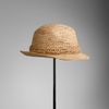 Burberry Woven Straw Trilby in Beige (pale malt) - Lyst