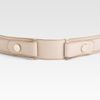 Chloé Dual Snap Belt in Beige (nude) - Lyst