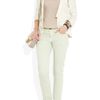 Current/elliott The Roller Pastel Midrise Boyfriendfit Jeans in Green (mint) - Lyst
