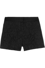 Markus Lupfer Lace and Poplin Shorts