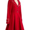 Modcloth In Love And Beyond Coat in Red (strawberry) - Lyst