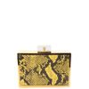 Stella Mccartney FauxPython Box Bag in Yellow - Lyst
