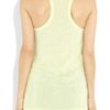 T By Alexander Wang Classic RacerBack Jersey Tank in Yellow (green) - Lyst