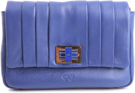 Anya Hindmarch Mini Gracie Bag in Blue - Lyst