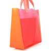 Anya Hindmarch Raw Nevis Tricolour Bag in Red - Lyst