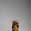 Burberry Woven Leather Wedge Sandals in Gold (bright gold ochre) - Lyst