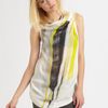 Helmut Lang Tilt Print Top in Multicolor (yellow) - Lyst