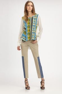 Thakoon Addition T-shirt Layered Blouse - Lyst