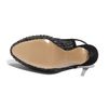 Valentino Carol Crystal Embellished Suede and Mesh Slingbacks in Black - Lyst