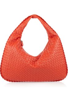 Bottega Veneta Veneta Small Intrecciato Leather Shoulder Bag - Lyst