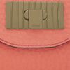 Chloé Sally Texturedleather Shoulder Bag in Pink (coral) - Lyst