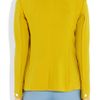Rag & Bone Crepe Tuxedo Jacket in Yellow - Lyst