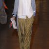 Rag & Bone Racine Printed Silk Wideleg Pants in Yellow - Lyst
