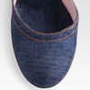Red Valentino Denim Espadrille Wedge Bow Sandals in Blue (denim) - Lyst