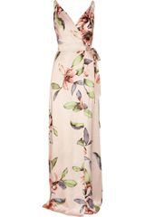 Temperley Rosine Printed Silk Jumpsuit