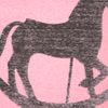 Topshop Rocking Horse Crop Tee in Pink - Lyst