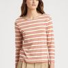 A.p.c. Striped Top in Pink (rouge) - Lyst