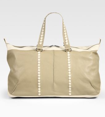 Bottega Veneta Leather Duffle Bag - Lyst